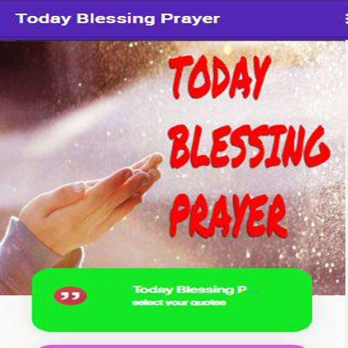 Run android online APK Today Blessing Prayer from MyAndroid or emulate Today Blessing Prayer using MyAndroid