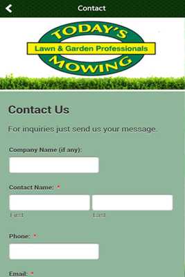 Emulate Android APK Todays Mowing