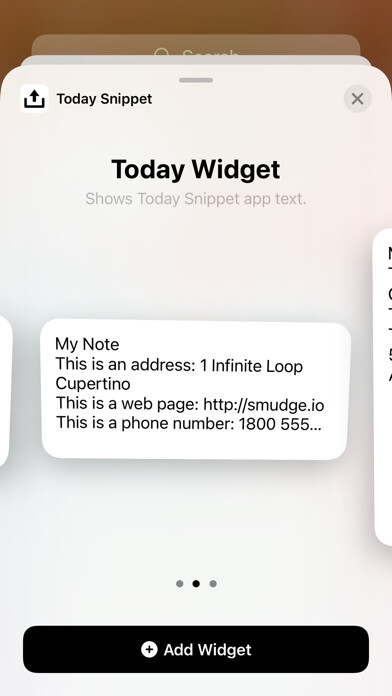 Emulate iPhone app Today Snippet Widget using MyAndroid Emulate iPhone app Today Snippet Widget using MyAndroid
