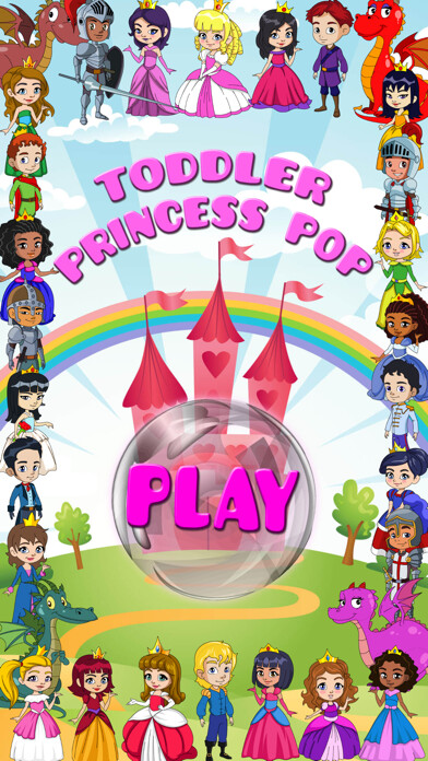 Emulate iPhone app Toddler Princess Pop using MyAndroid