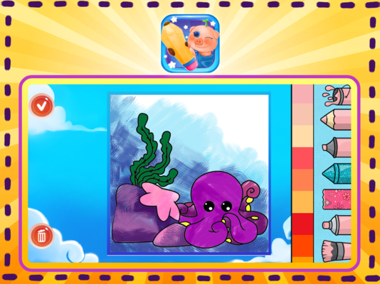 Emulate Android APK Toddy - Coloring Books for Kids  Toddlers