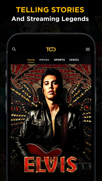 Emulate iPhone app TOD – Entertainment & Sports using MyAndroid
