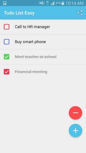 Emulate Android APK Todo List Easy