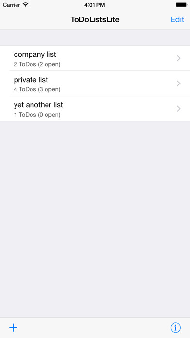 Emulate iPhone app ToDoListsLite using MyAndroid Emulate iPhone app ToDoListsLite using MyAndroid