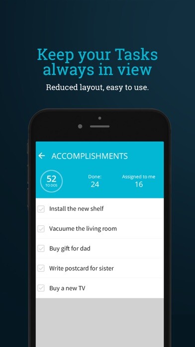 Emulate iPhone app To Do Lists - LYRIA using MyAndroid
