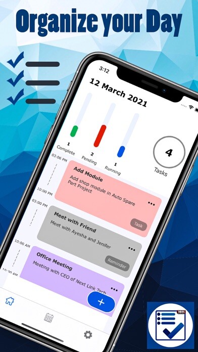 Emulate iPhone app Todo List - Task Manager 2021 using MyAndroid Emulate iPhone app Todo List - Task Manager 2021 using MyAndroid