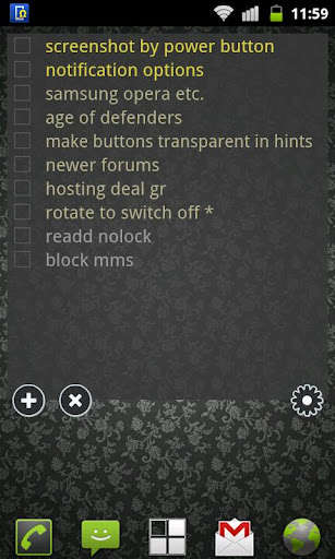 Emulate Android APK To Do List Widget Lite