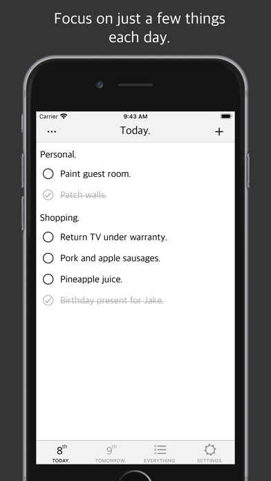 Emulate iPhone app To Do Today using MyAndroid Emulate iPhone app To Do Today using MyAndroid