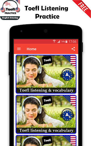 Run android online APK Toefl Listening Practice - English Listening from MyAndroid or emulate Toefl Listening Practice - English Listening using MyAndroid