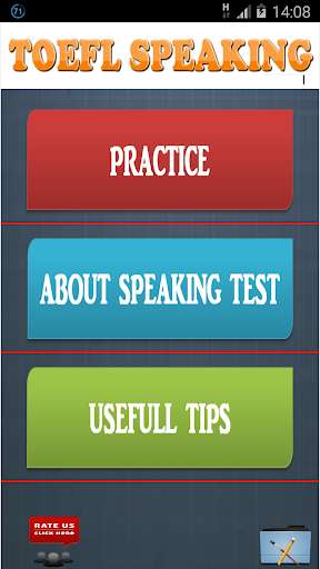 Run android online APK TOEFL Speaking Practice from MyAndroid or emulate TOEFL Speaking Practice using MyAndroid