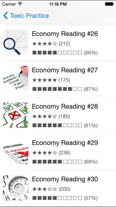 Emulate iPhone app Toeic Campaign - 30 actual TOEIC test using MyAndroid Emulate iPhone app Toeic Campaign - 30 actual TOEIC test using MyAndroid