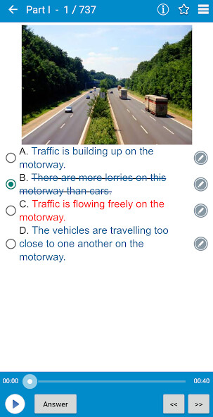 Run android online APK TOEIC Test Practice TFlat from MyAndroid or emulate TOEIC Test Practice TFlat using MyAndroid