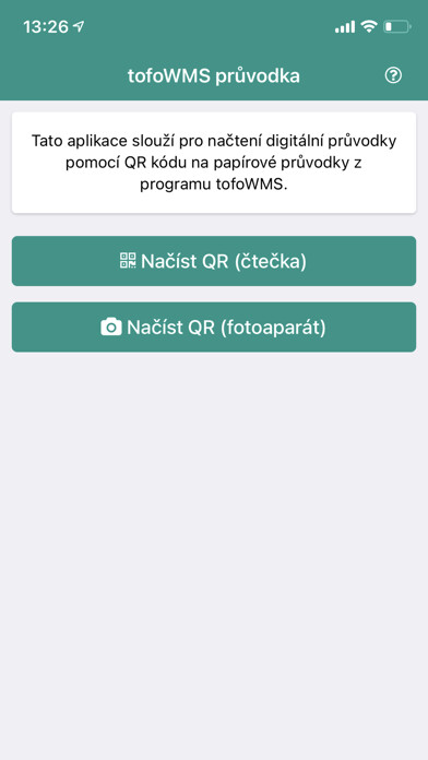 Emulate iPhone app tofoWMS průvodka using MyAndroid Emulate iPhone app tofoWMS průvodka using MyAndroid