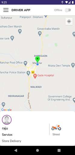 Run android online APK Tofoz Delivery Partner from MyAndroid or emulate Tofoz Delivery Partner using MyAndroid