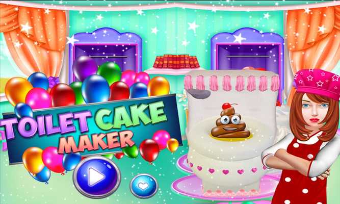 Emulate Android APK Toilet Cake Maker