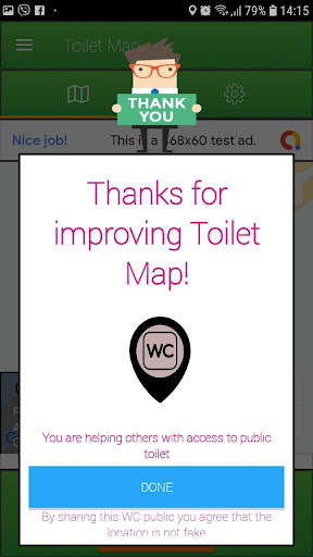 Run android online APK Toilet Map : Find or Share a WC Near You from MyAndroid or emulate Toilet Map : Find or Share a WC Near You using MyAndroid Run android online APK Toilet Map : Find or Share a WC Near You from MyAndroid or emulate Toilet Map : Find or Share a WC Near You using MyAndroid