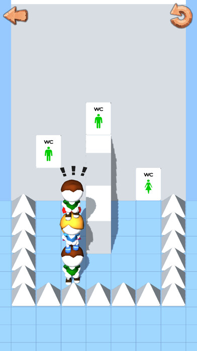 Emulate iPhone app Toilet Seekers using MyAndroid