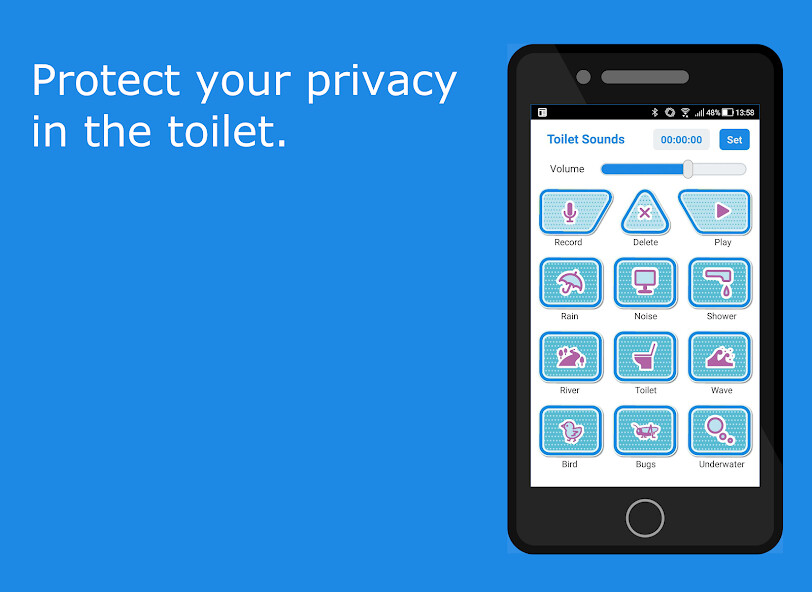 Emulate Android APK Toilet sounds