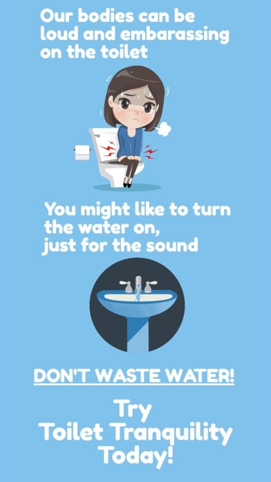 Emulate iPhone app Toilet Tranquility using MyAndroid