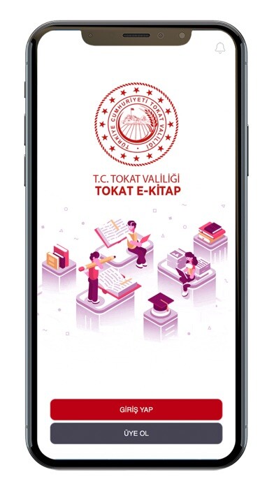 Emulate iPhone app Tokat E-Kitap using MyAndroid