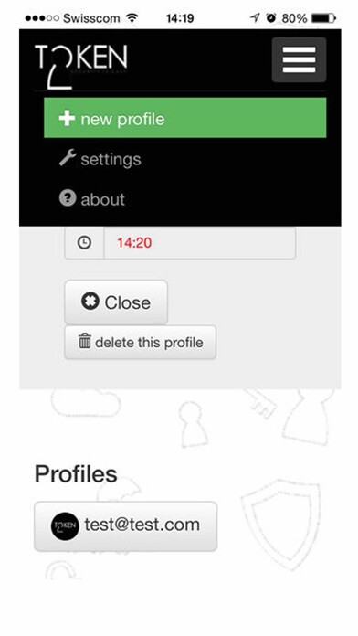 Emulate iPhone app Token2 Mobile OTP using MyAndroid