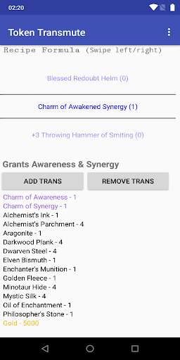 Run android online APK Token Transmute for True Dungeon from MyAndroid or emulate Token Transmute for True Dungeon using MyAndroid Run android online APK Token Transmute for True Dungeon from MyAndroid or emulate Token Transmute for True Dungeon using MyAndroid
