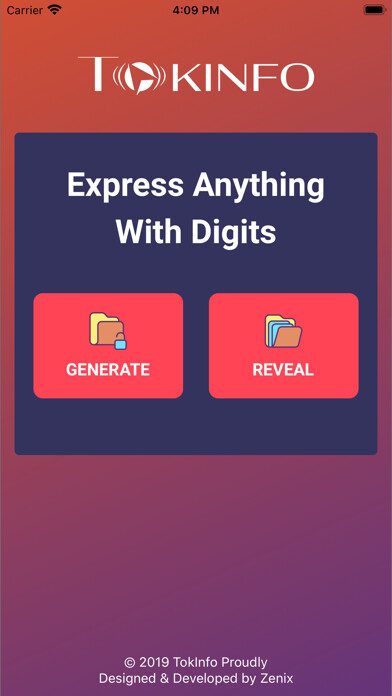 Emulate iPhone app Tokinfo using MyAndroid