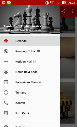 Emulate Android APK Tokoh.ID - Tokoh Indonesia
