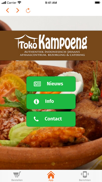 Emulate iPhone app Toko Kampoeng using MyAndroid Emulate iPhone app Toko Kampoeng using MyAndroid