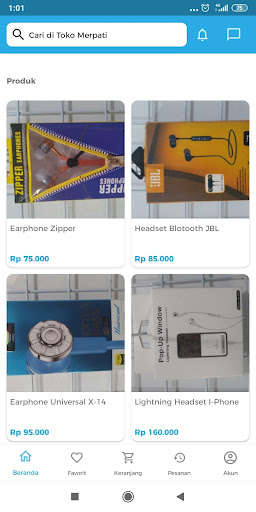 Run android online APK Toko Merpati from MyAndroid or emulate Toko Merpati using MyAndroid