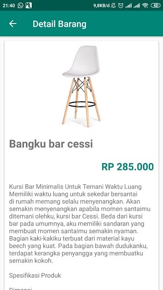 Run android online APK Toko Naomi from MyAndroid or emulate Toko Naomi using MyAndroid