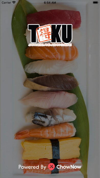 Emulate iPhone app Toku Japanese & Asian Cuisine using MyAndroid Emulate iPhone app Toku Japanese & Asian Cuisine using MyAndroid