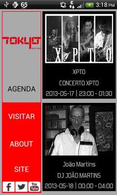 Emulate Android APK Tokyo Lisboa