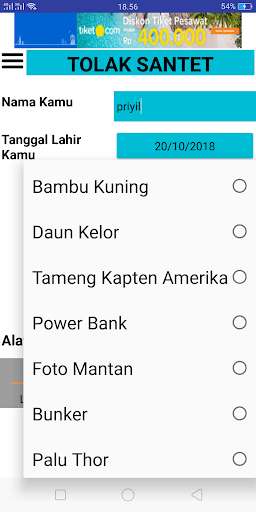 Run android online APK Tolak Santet from MyAndroid or emulate Tolak Santet using MyAndroid