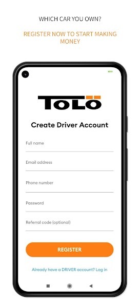 Run android online APK TOLO Driver from MyAndroid or emulate TOLO Driver using MyAndroid