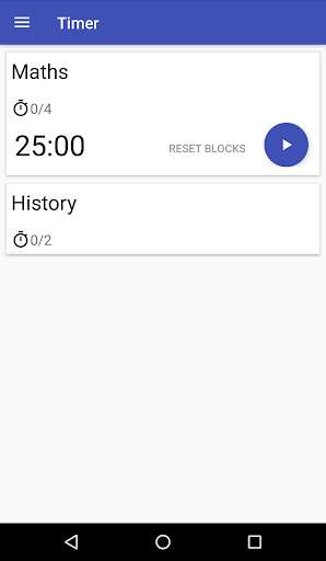 Run android online APK Tomato Timer Material from MyAndroid or emulate Tomato Timer Material using MyAndroid