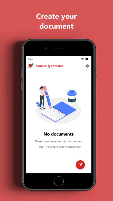Emulate iPhone app Tomato Typewriter using MyAndroid Emulate iPhone app Tomato Typewriter using MyAndroid