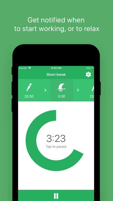Emulate iPhone app Tomato Work Timer using MyAndroid Emulate iPhone app Tomato Work Timer using MyAndroid