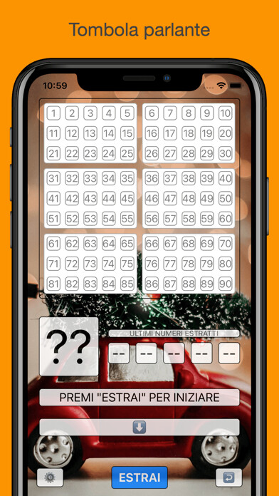 Emulate iPhone app Tombola parlante - Smorfia using MyAndroid Emulate iPhone app Tombola parlante - Smorfia using MyAndroid