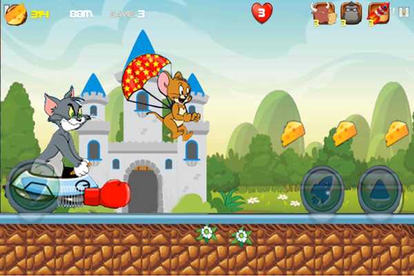 Emulate Android APK Tom Cat and Jerry Mouse
