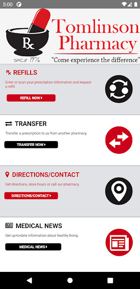 Emulate Android APK Tomlinson Pharmacy Emulate Android APK Tomlinson Pharmacy