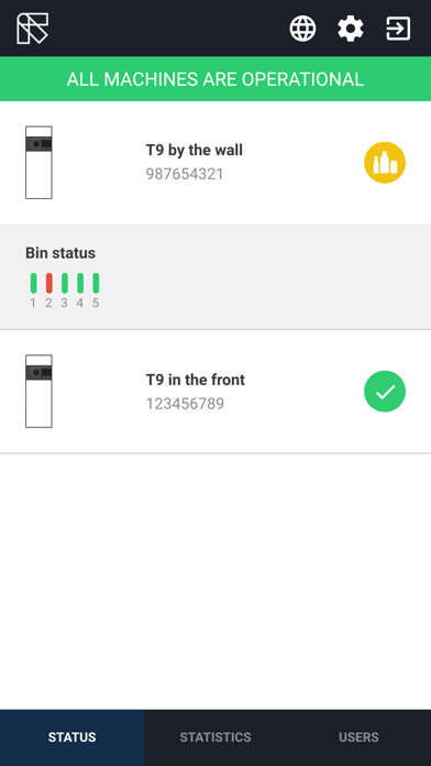 Emulate iPhone app TOMRA Notify+Assist using MyAndroid