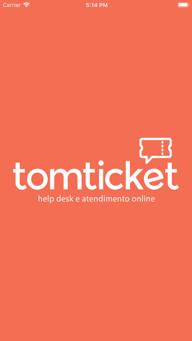 Emulate iPhone app TomTicket: Help Desk using MyAndroid