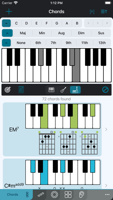 Emulate iPhone app Tonality: Music Theory using MyAndroid Emulate iPhone app Tonality: Music Theory using MyAndroid
