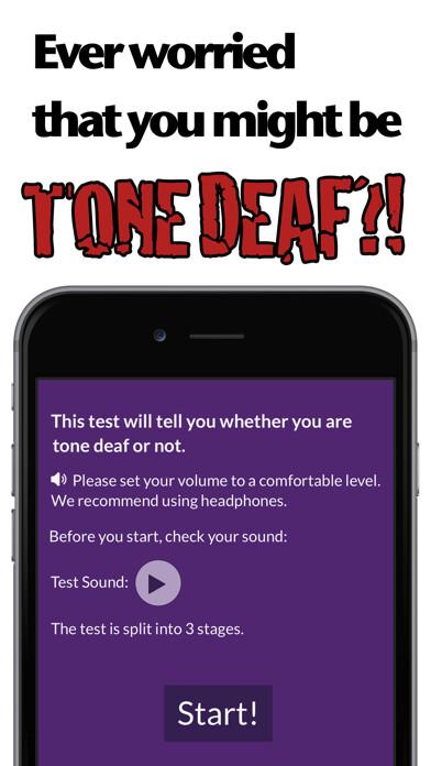 Emulate iPhone app Tone Deaf Test: Check for pitch deafness using MyAndroid Emulate iPhone app Tone Deaf Test: Check for pitch deafness using MyAndroid