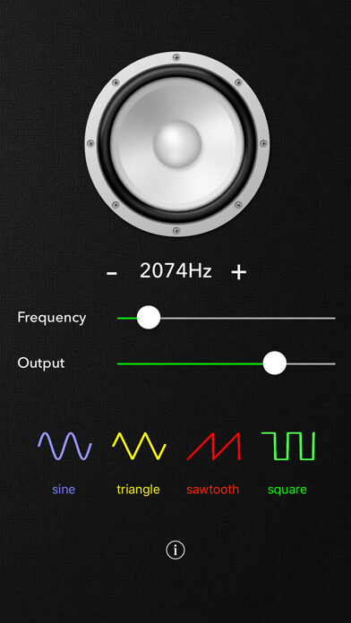 Emulate iPhone app Tone Generator Professional using MyAndroid Emulate iPhone app Tone Generator Professional using MyAndroid
