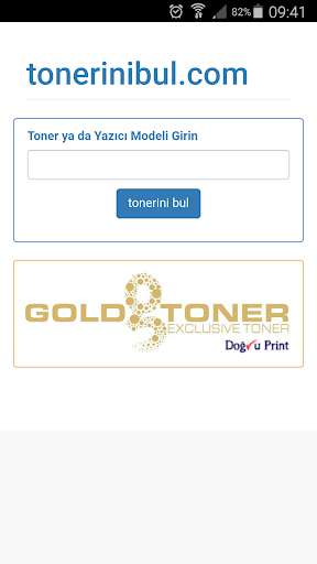 Run android online APK Tonerini Bul from MyAndroid or emulate Tonerini Bul using MyAndroid