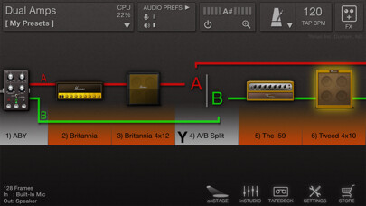 Emulate iPhone app ToneStack using MyAndroid Emulate iPhone app ToneStack using MyAndroid