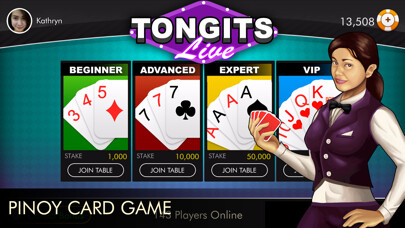 Emulate iPhone app Tongits Live using MyAndroid
