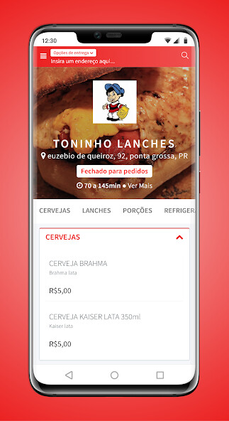 Run android online APK TONINHO LANCHES from MyAndroid or emulate TONINHO LANCHES using MyAndroid